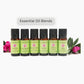 RAINDROP ESSENTIAL OILS (basil,oregano,thyme,peppermint, cypress, marjoram,wintergreen)