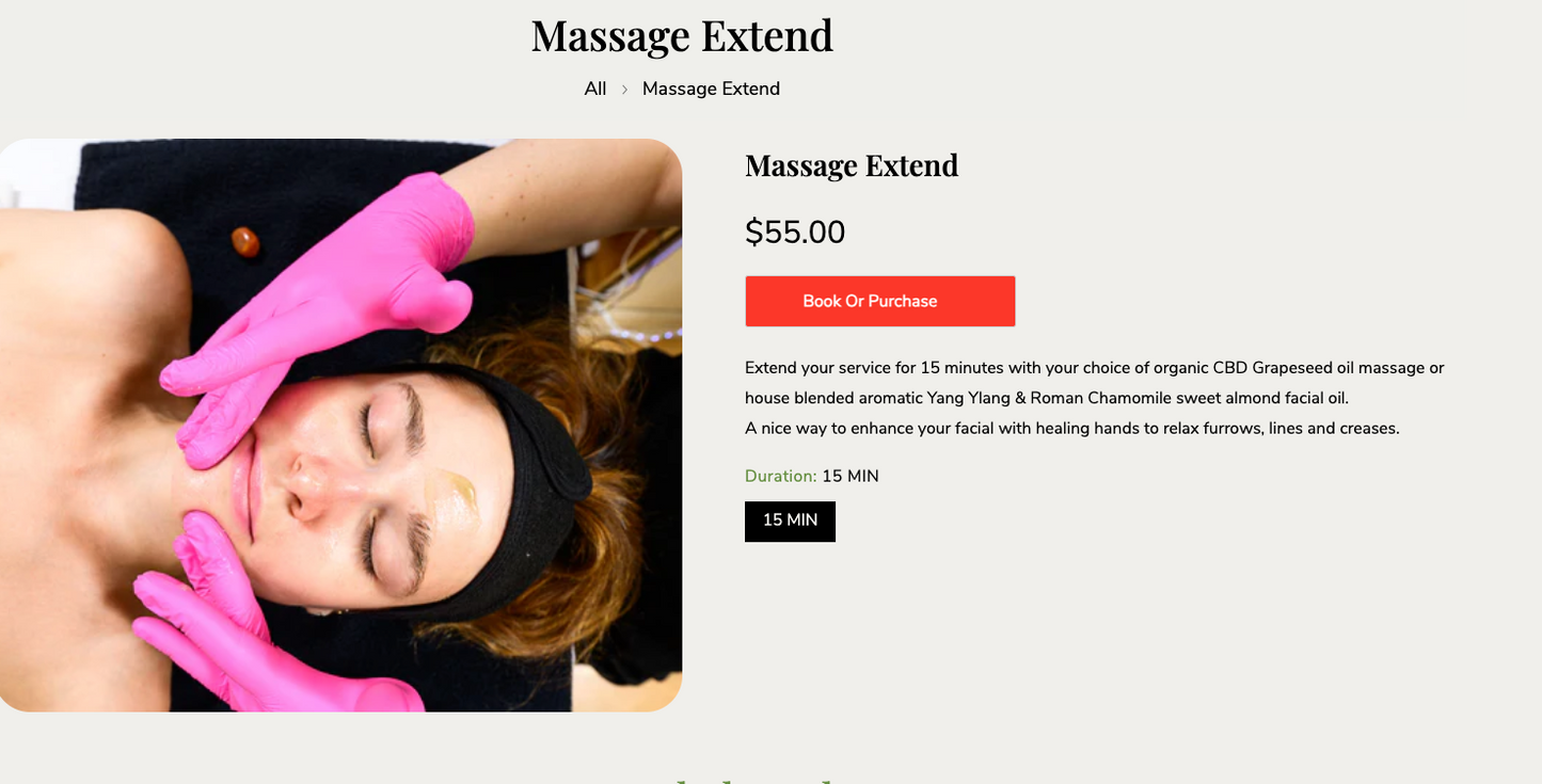MASSAGE EXTEND